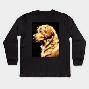 Auntie Says Doggo! Kids Long Sleeve T-Shirt